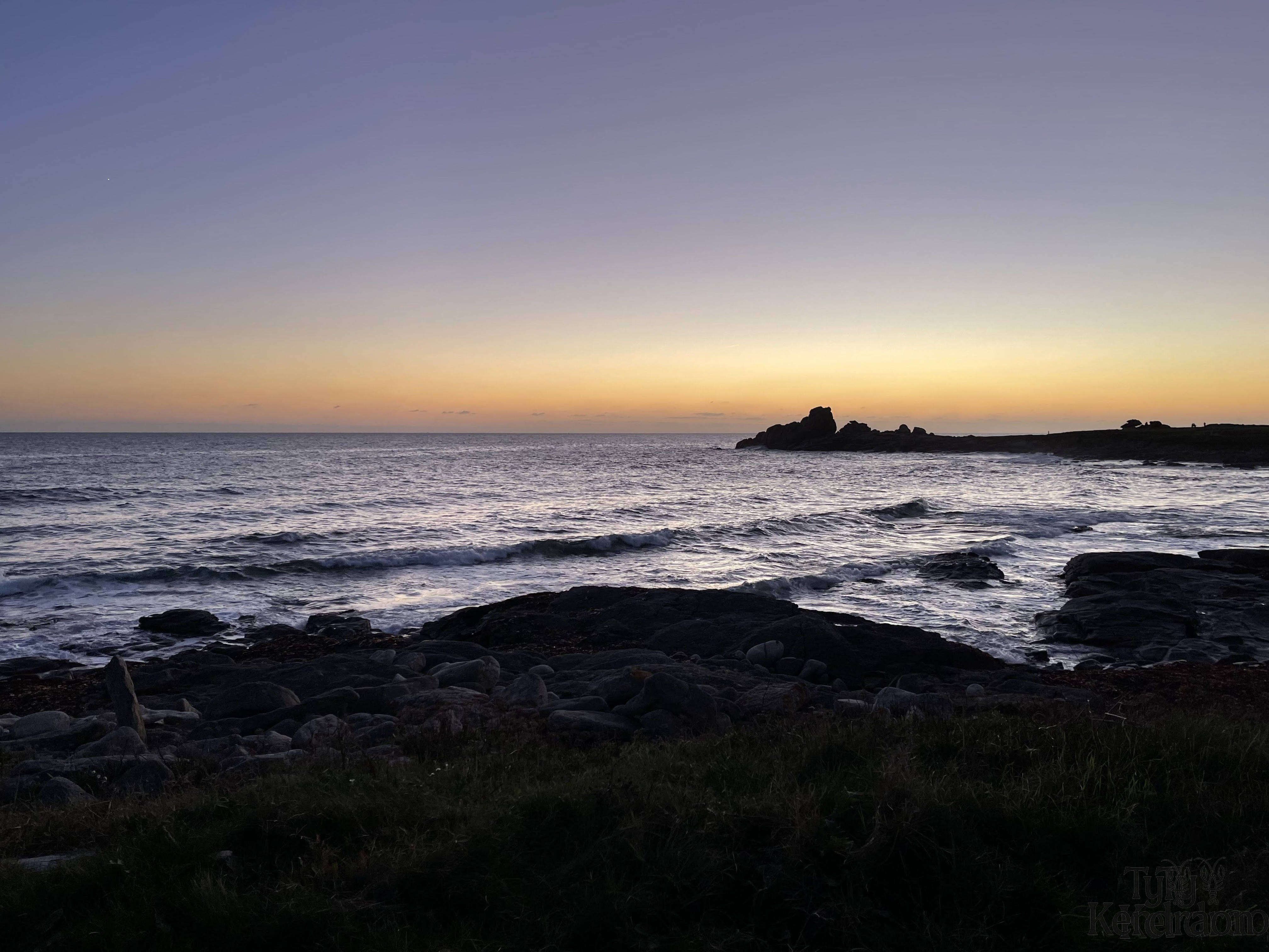 Le goudoul de Lesconil en soirée