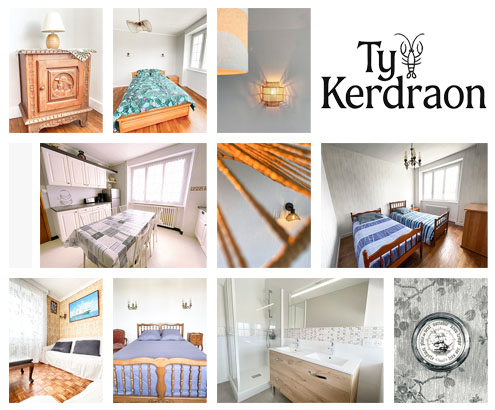 Grille de photos de la location Ty Kerdraon